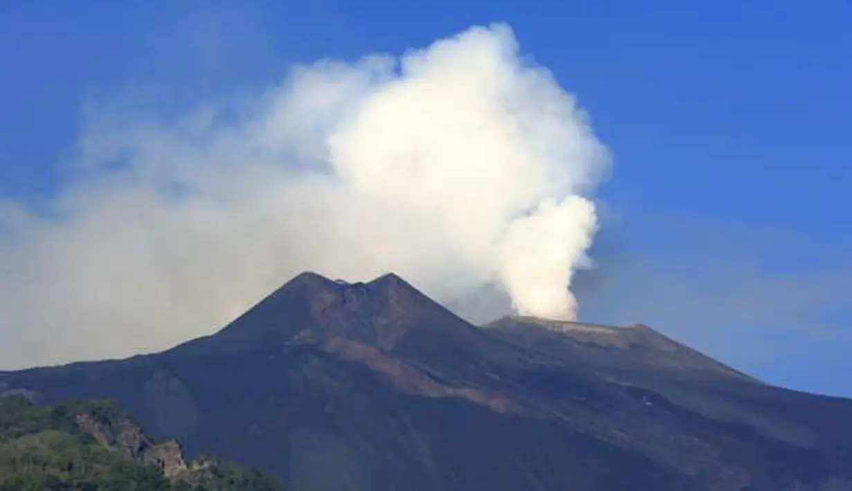 Gunung Colo di Kabupaten Tojo Una-Una Provinsi Sulawesi Tengah dari Normal (level I) menjadi Waspada (level II). Gunung yang terletak di Desa Wakai itu terakhir kali meletus pada tahun 1983. (Istimewa)