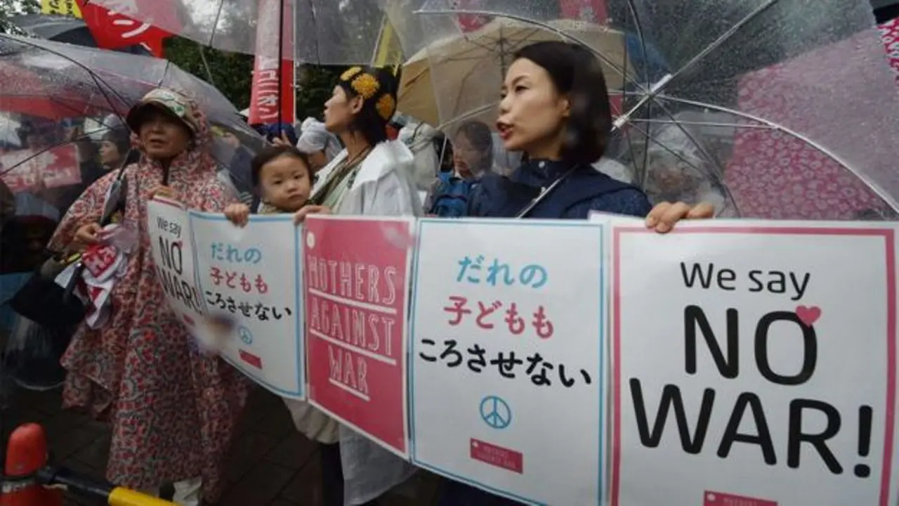 Tak Setuju UU Keamanan Lolos, Parlemen Jepang Ricuh