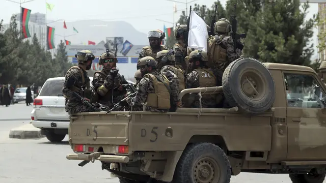 Potret Pasukan Khusus Taliban