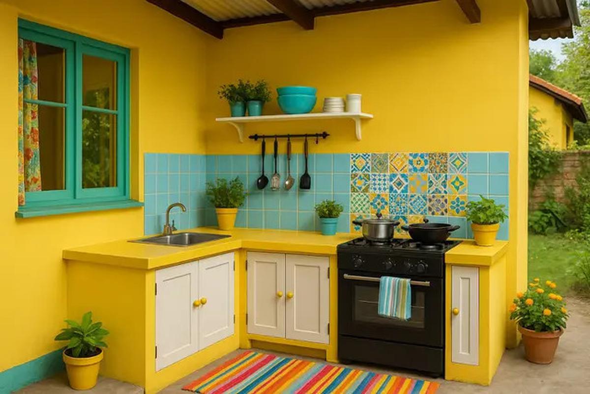 7 Model Dapur Kotor Belakang Rumah Sederhana tapi Cantik, Praktis untuk Masak Sehari-hari
