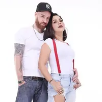 Melaney Ricardo dan Tyson Lynch (Sumber: Instagram/melaney_ricardo)