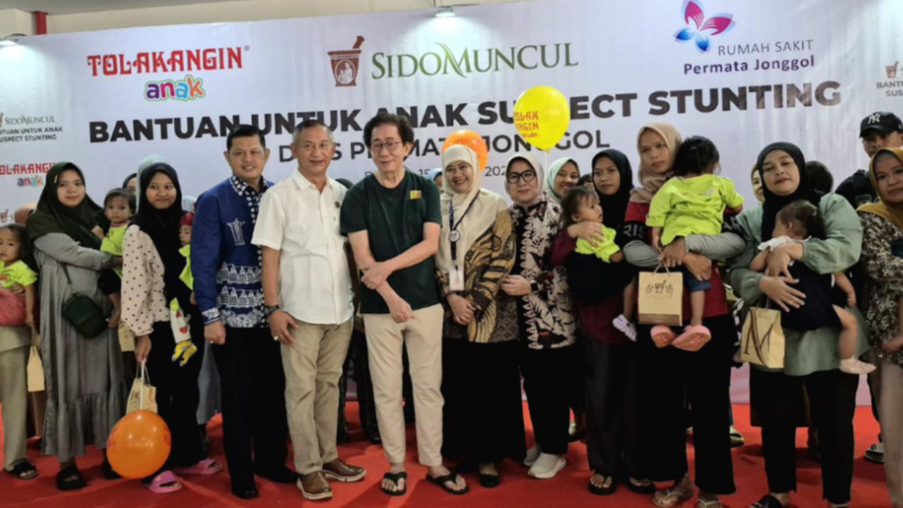 Sido Muncul Bantu 170 Anak Terindikasi Stunting di Jonggol, Langkah Nyata Perangi Gizi Buruk