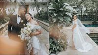 Momen pernikahan Michelle Wanda. (Sumber: Instagram/helloelleanor)