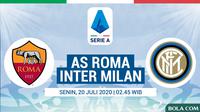 Serie A - AS Roma Vs Inter Milan (Bola.com/Adreanus Titus)