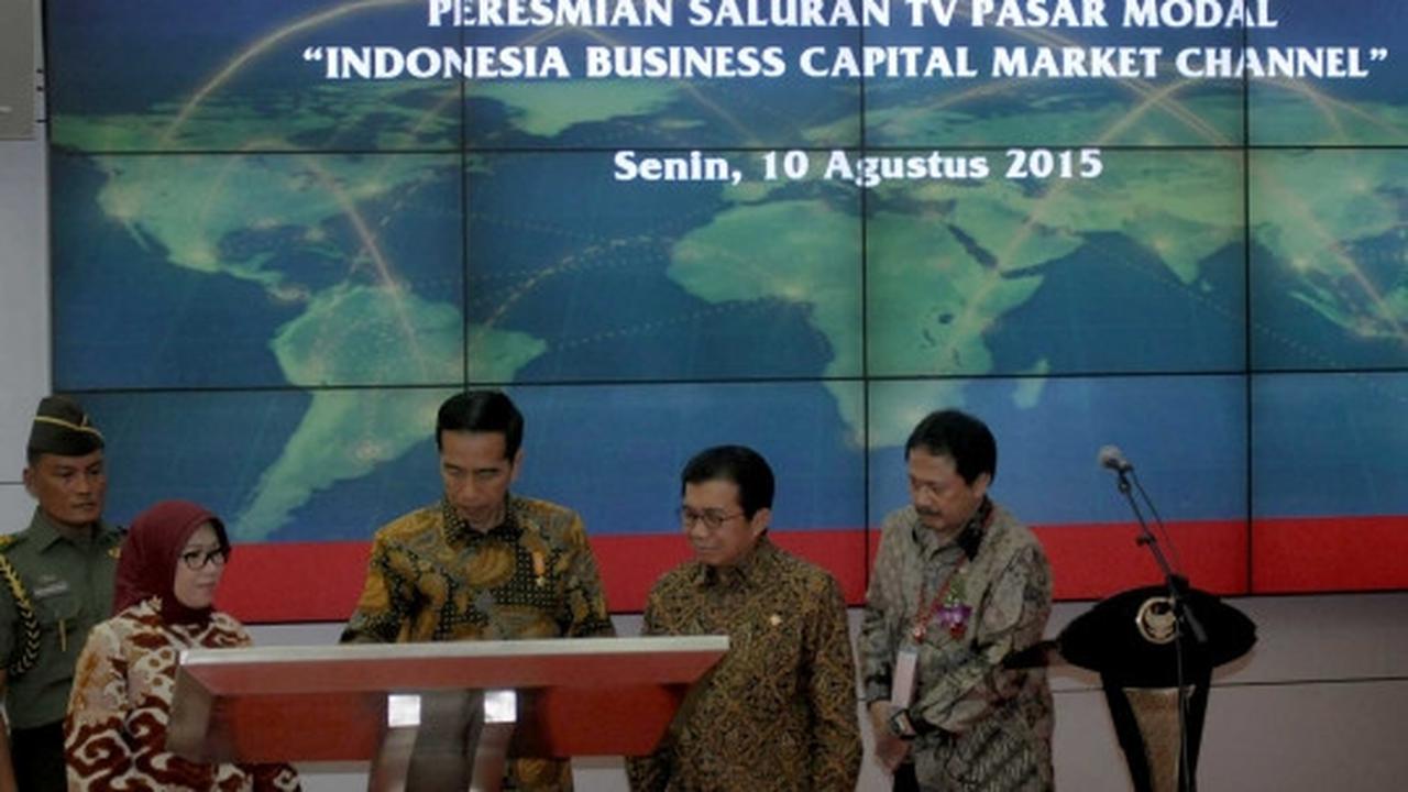 Peringatan Pasar Modal ke-38, Jokowi luncurkan IBCM di BEI