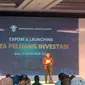 Deputi Bidang Perencanaan Penanaman Modal Kementerian Investasi/BKPM, Indra Darmawan, dalam acara peluncuran Peta Peluang Investasi (PPI) 2022 di Conrad Hotel, Bali, Jumat (16/2/2022).