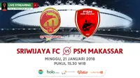 Piala Presiden 2018 Sriwijaya FC Vs PSM Makassar_2 (Bola.com/Adreanus Titus)