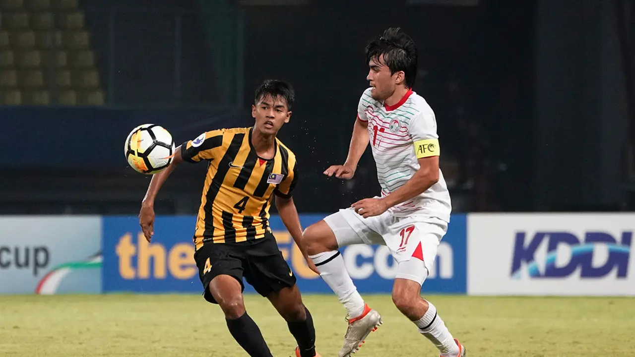 Timnas Malaysia U-19 vs Timnas Tajikistan U-19