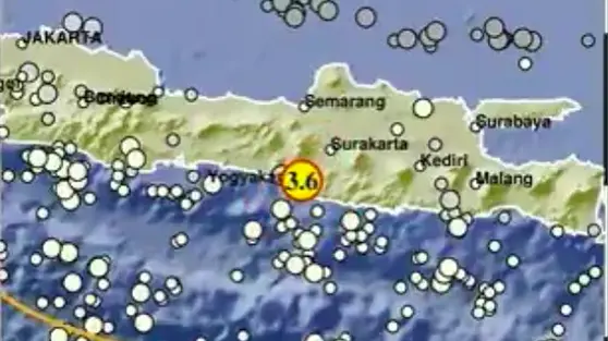 Gempa Bantul M 3,6 Bikin Warga Panik, Getaran Terasa hingga Klaten