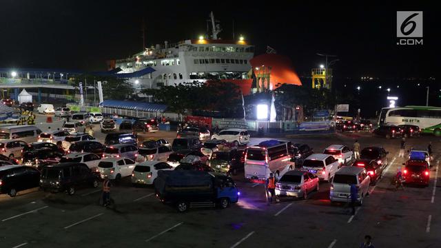 H-2 Lebaran, Pelabuhan Merak Mulai Lengang