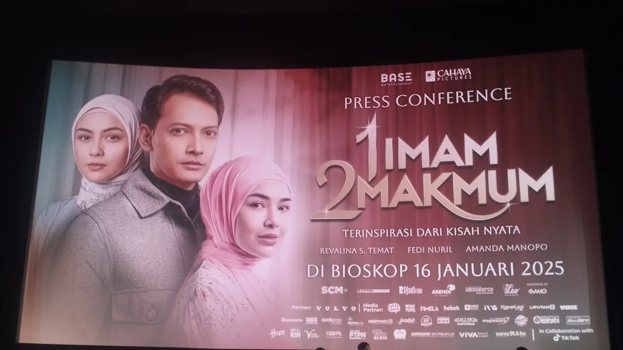 Konferensi Pers Film 1 Imam 2 Makmum