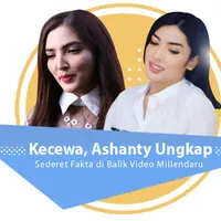 Kecewa, Ashanty Ungkap Sederet Fakta di Balik Video Millendaru. (Foto: Adrian Putra/Bintang.com dan Instagram/millencyrus, Desain: Nurman Abdul Hakim/Bintang.com)