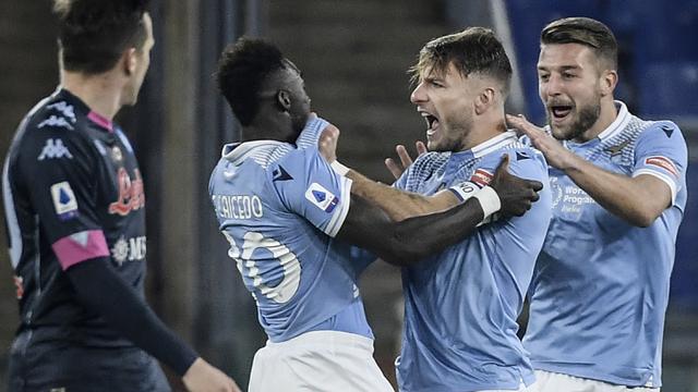 Foto Liga Italia: Lazio Tundukkan Napoli 2-0 di Olimpico