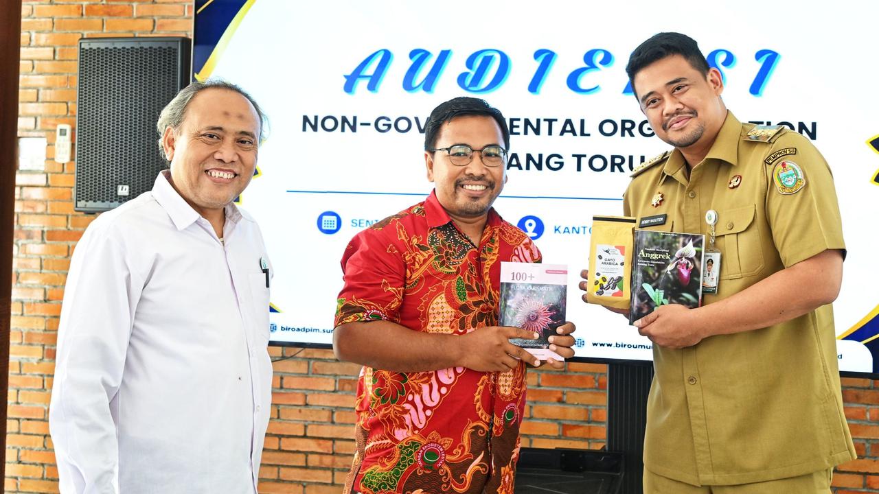 Lindungi Lingkungan, Gubernur Sumut Bobby Nasution Teken MoU dengan NGO