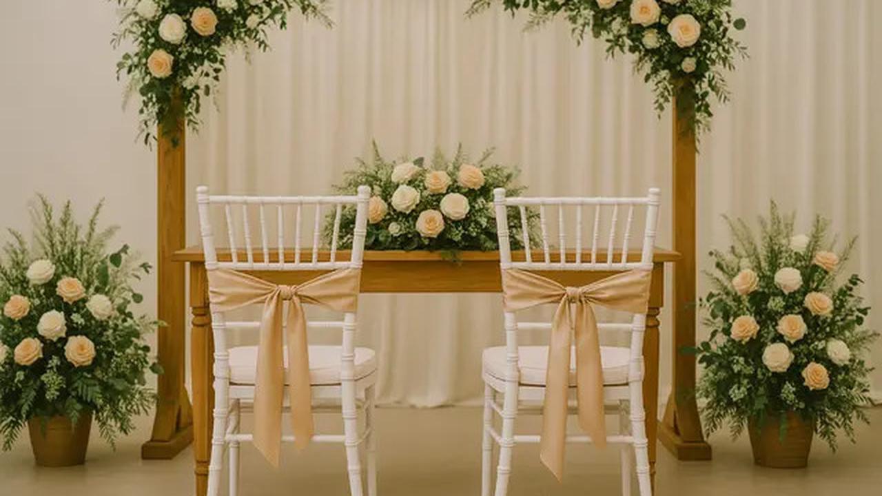 5 Model Dekorasi Kursi Pengantin untuk Percantik Acara, Indah dan Nyaman