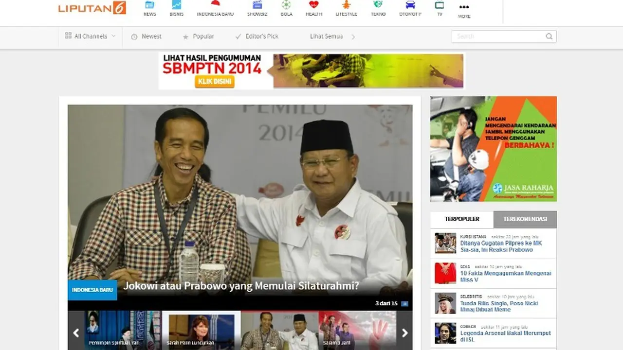 Cara Membedakan Situs Liputan6.com Asli dan Palsu