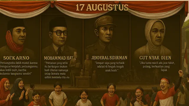 10 Dekorasi Panggung 17 Agustus/Ilustrasi gambar AI