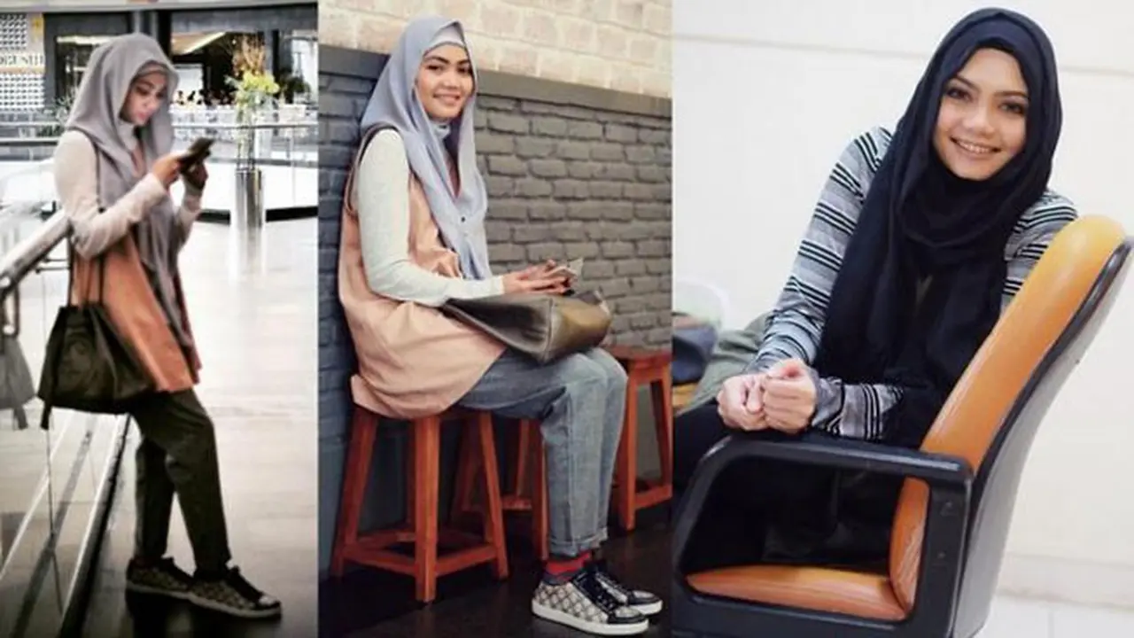 Rina Nose mantap berhijab