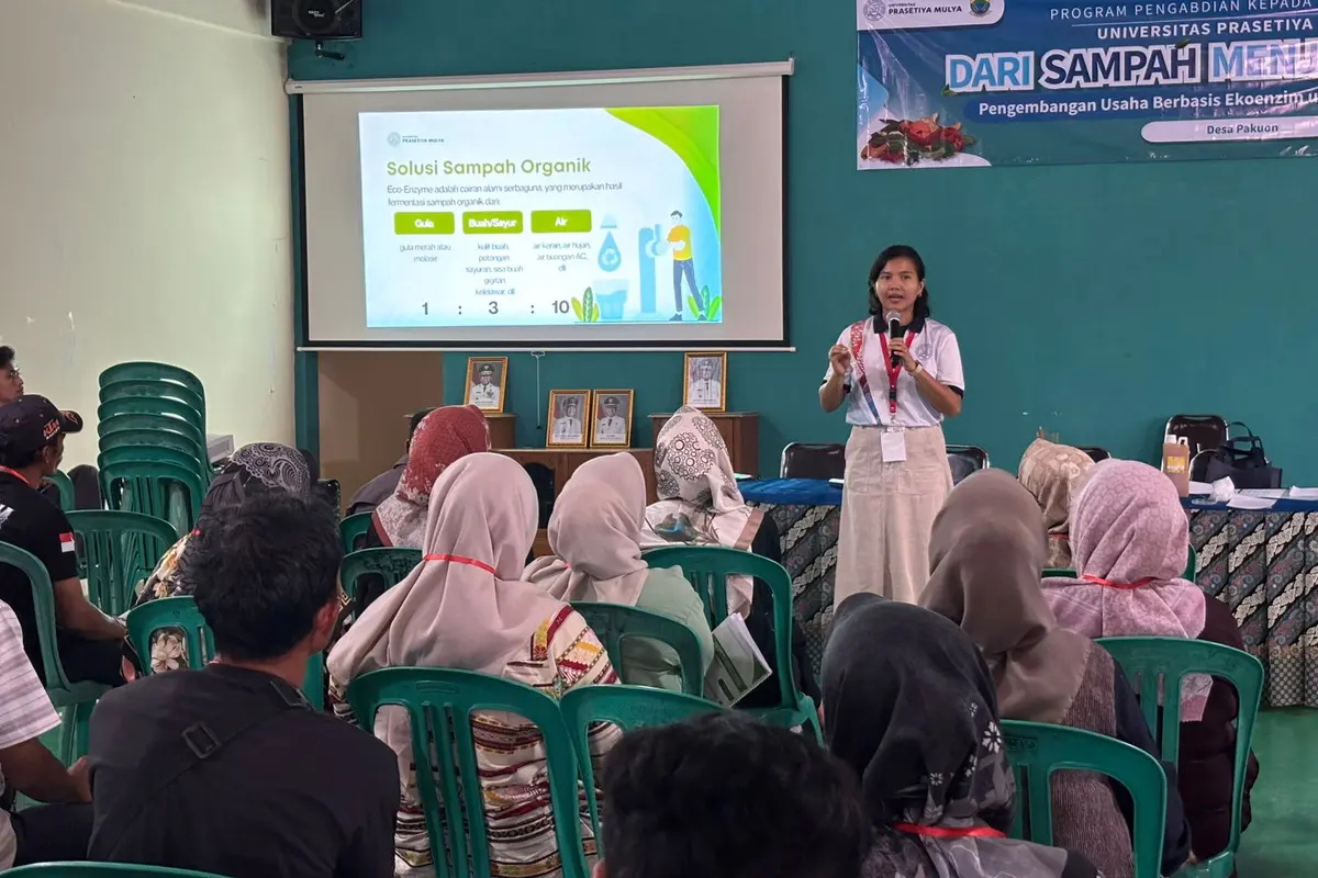 Program Pengabdian Masyarakat Universitas Prasetiya Mulya Dorong Literasi Lingkungan Berbasis Rumah Tangga