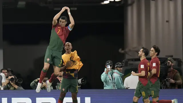 Cristiano Ronaldo - Portugal - Piala Dunia 2022 - 24 November 2022