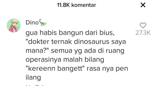 Cerita Absurd Warganet Karena Efek Bius