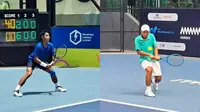 Rifqi Fitriadi dan Rafalentino Ali Da Costa Melaju ke Babak Kedua ITF World Tennis Tour M-15