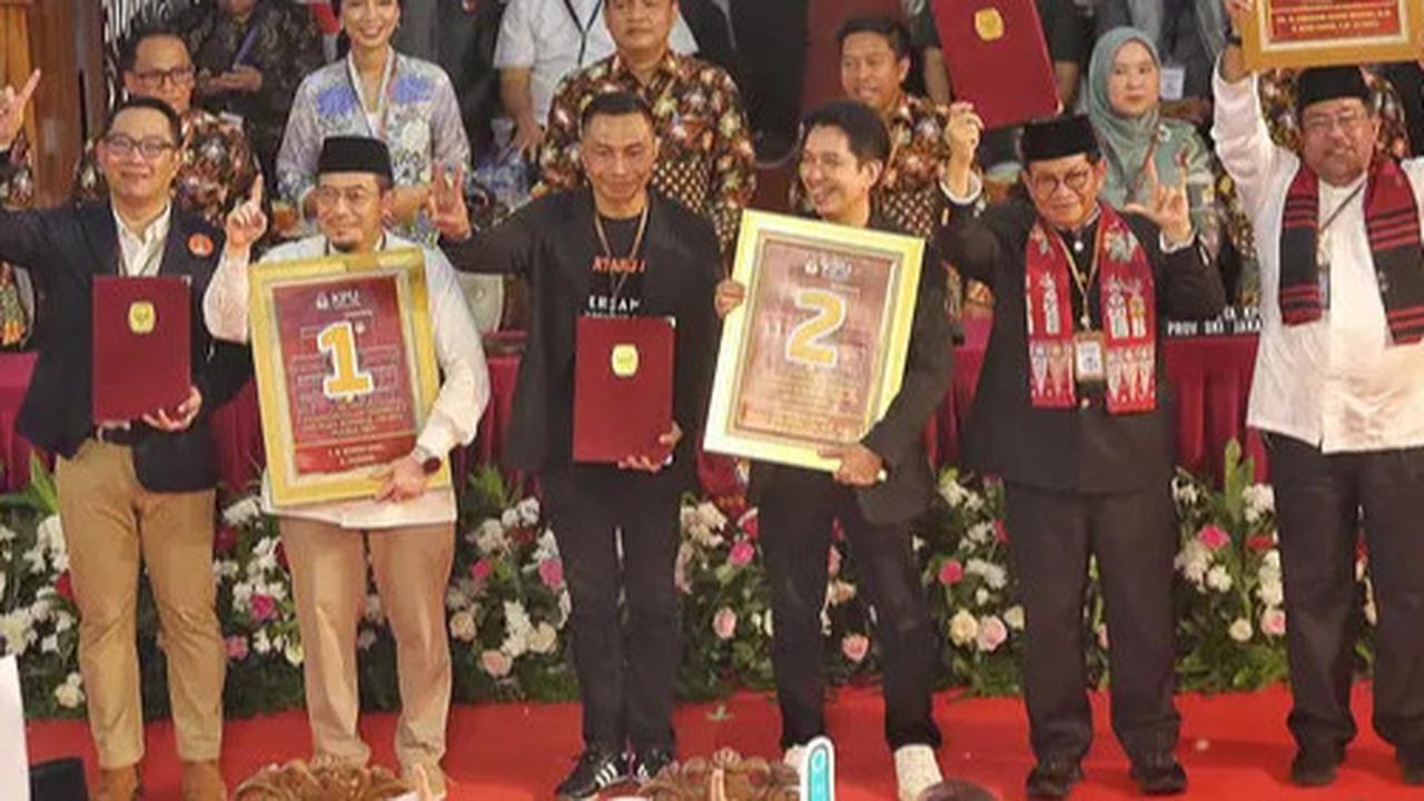 Survei LSI Pilkada Jakarta Pascadebat: Pramono-Rano Karno 41,6%, RK-Suswono 37,4%, Dharman-Kun 6,6%