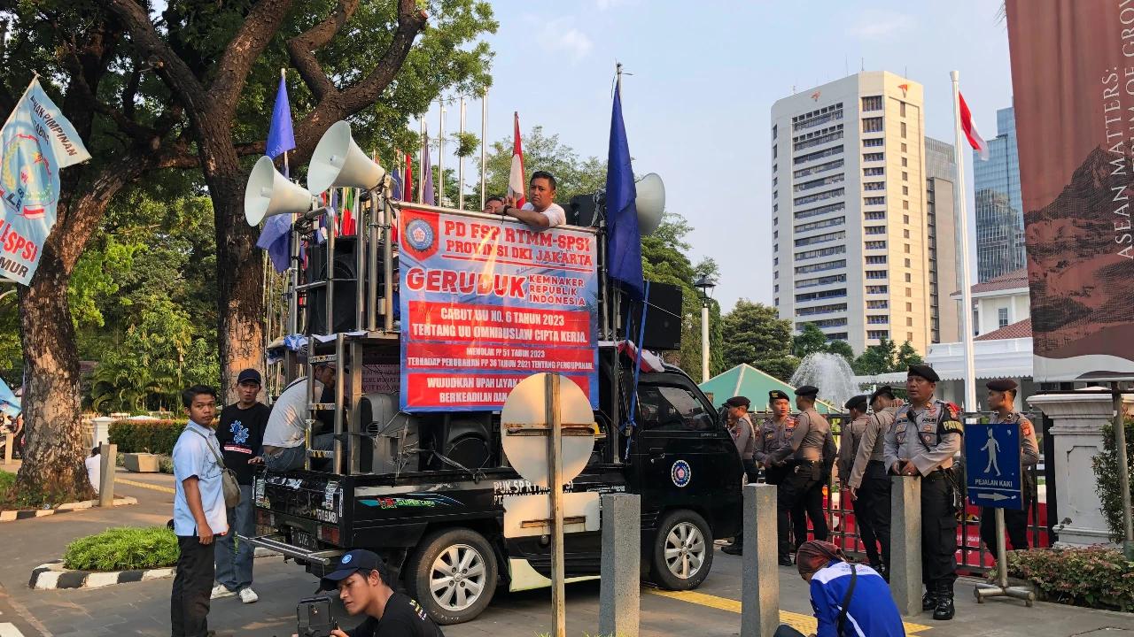 Titik Demo di Jakarta Hari Ini, Ribuan Personel Gabungan Dikerahkan untuk Mengawal