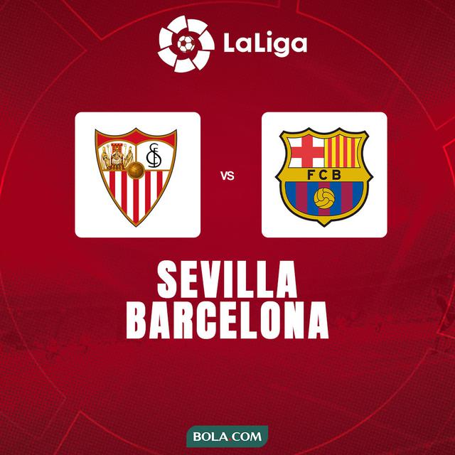 Liga Spanyol - Sevilla Vs Barcelona