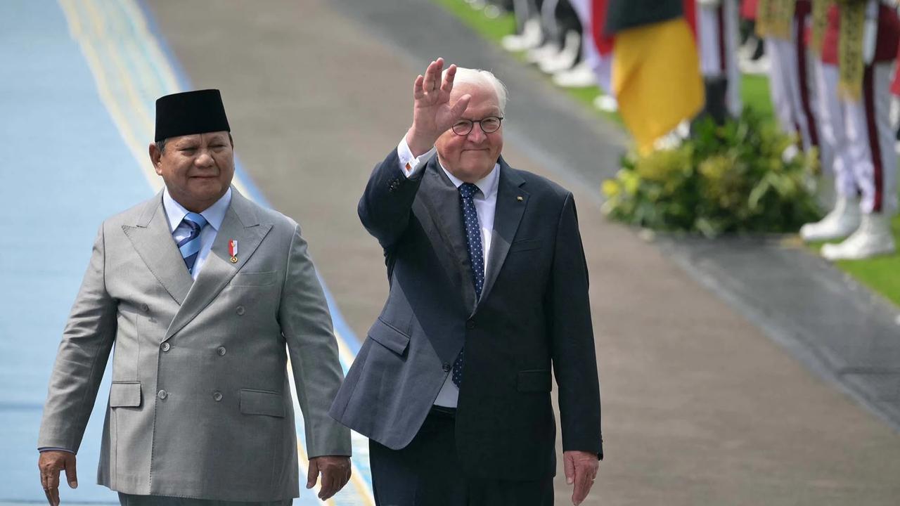 FOTO: Presiden Prabowo Terima Kunjungan Kenegaraan Presiden Jerman di Istana Merdeka