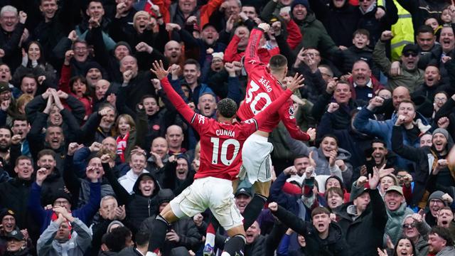 Foto: Jinakkan Aston Villa, Manchester United Tak Terbendung Masuk Zona Liga Champions