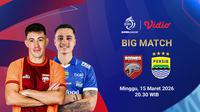 Duel panas BRI Super League pekan ini yang mempertemukan Borneo FC vs Persib Bandung eksklusif hanya di Vidio