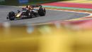 Pembalap Red Bull Racing, Max Verstappen, saat beraksi pada balapan seri ke-12 Formula 1 GP Belgia 2023 di Sirkuit Spa-Francorchamps, Stavelot, Belgia, Minggu (30/7/2023). (AP Photo/Geert Vanden Wijngaert)