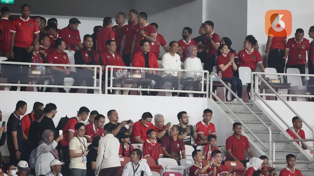 Presiden Jokowi Menghadiri Laga FIFA Matchday Timnas Indonesia vs Argentina