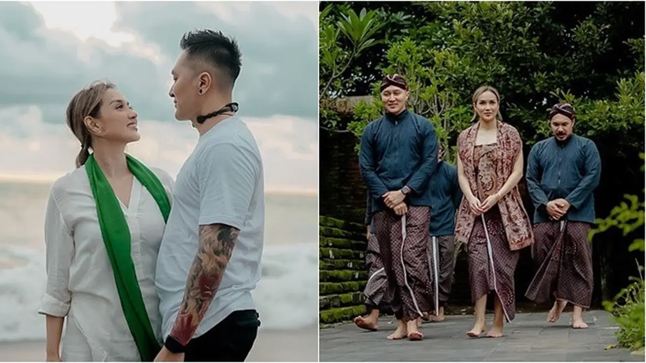 6 Potret Demian Aditya dan Sara Wijayanto di Jogja, Kunjungi Keraton Kotagede