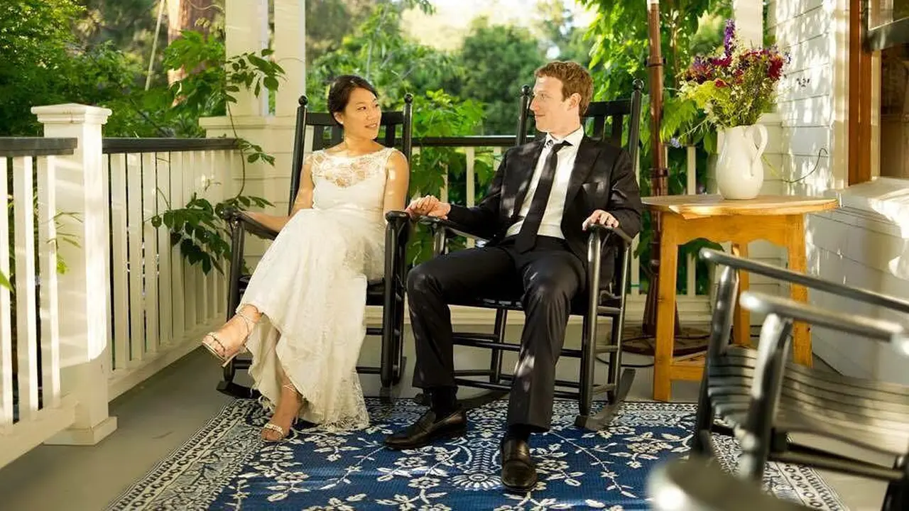 Mark Zuckerberg dan Priscilla Chan. (Instagram/ zuck)