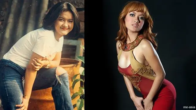 6 Artis Sangat Berbeda dengan Wajah Jadulnya 