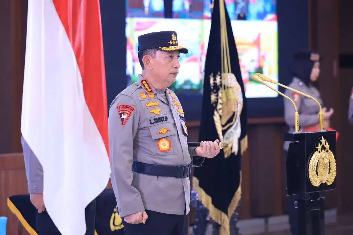 Kapolri Naikkan Pangkat 87 Pati, 4 Perwira Jadi Komjen