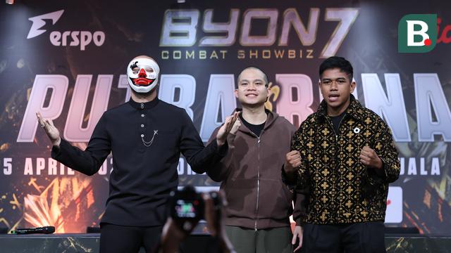Foto: Byon Combat Showbiz Vol.7, Petarung Indonesia Siap Buat Kejutan Malaysia