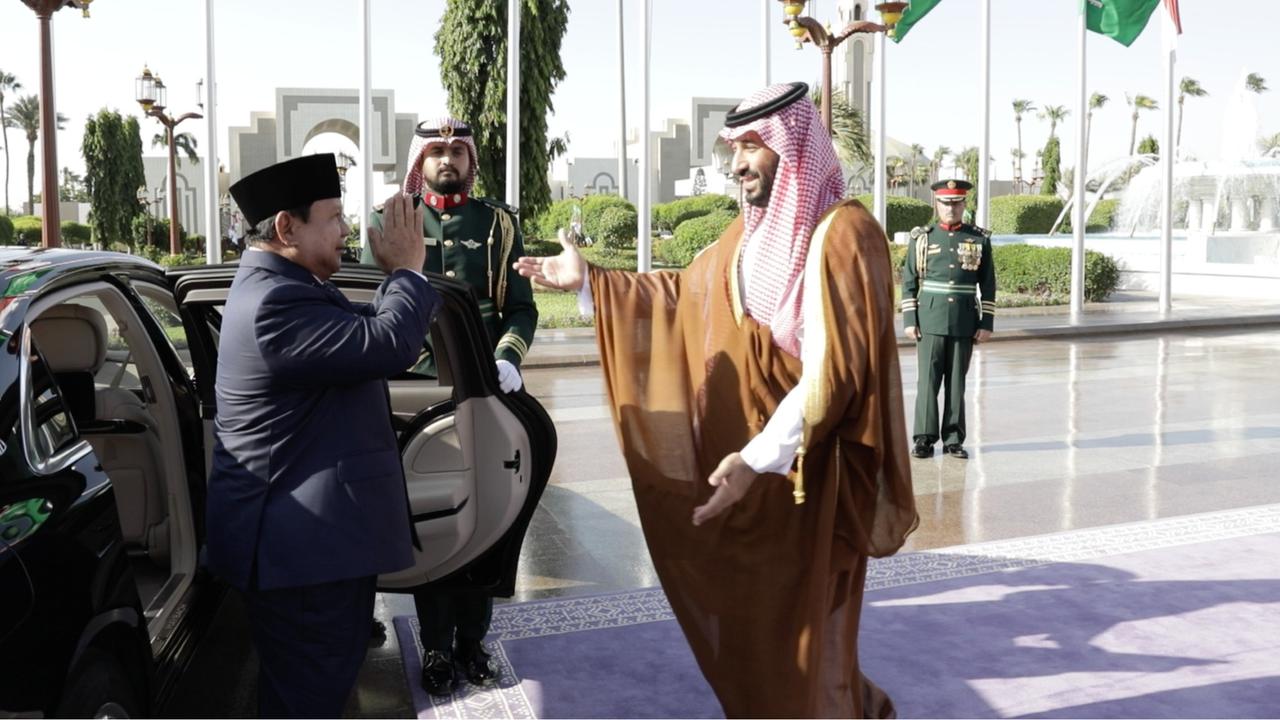 Prabowo Sebut Pertemuannya dengan Pangeran MBS Sangat Produktif
