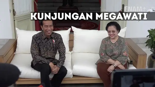 Presiden Jokowi terima kunjungan Megawati di Istana, Pertemuan ini merupakan silaturahmi untuk mencari solusi untu permasalahan bangsa