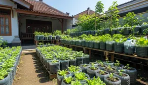 7 Inspirasi Pekarangan Produktif Menggunakan Galon Bekas, Solusi Berkebun Hemat