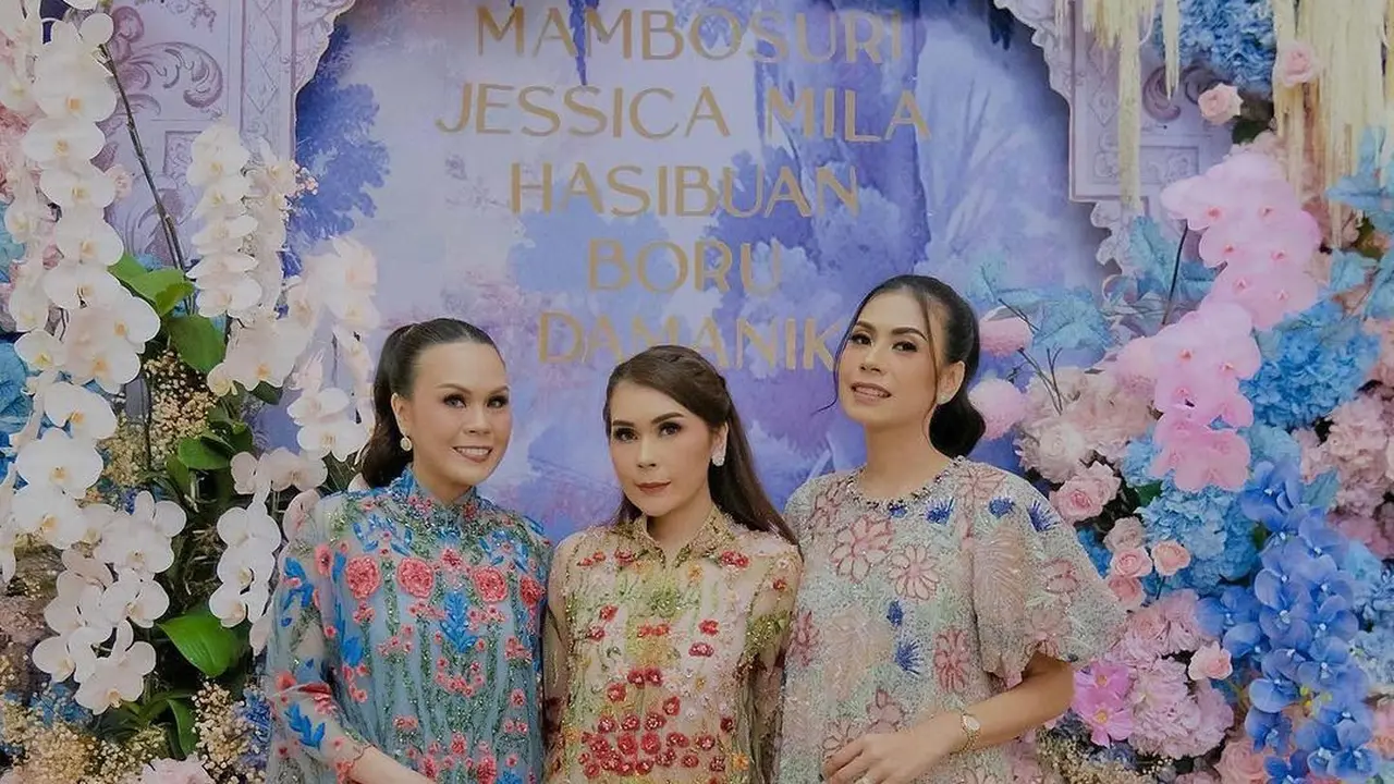 6 Gaya Kompak Kakak Ipar Jessica Mila di Acara 7 Bulanan Jelang Kelahiran Anak Pertama