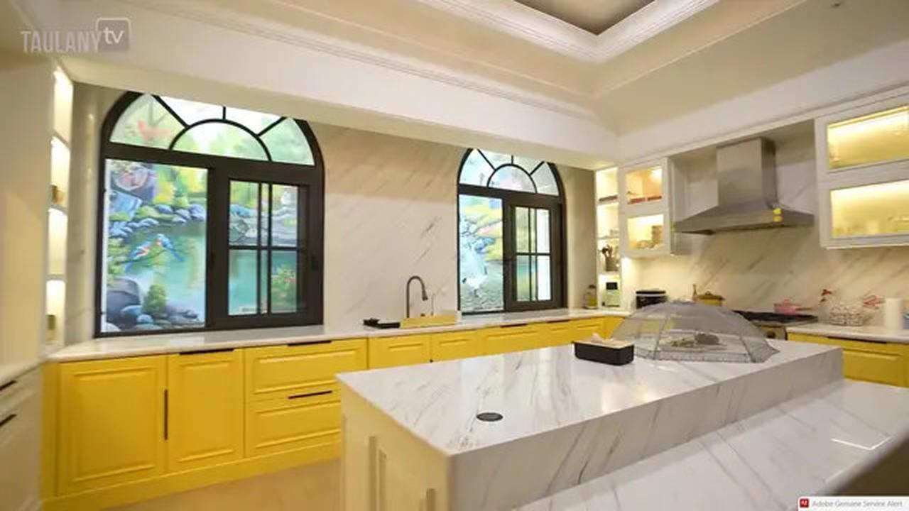 Potret Dapur Mewah Sarwendah Desain Klasik yang Elegan, Super Estetik