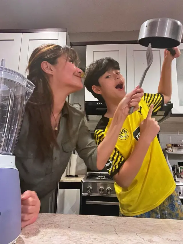 Tamara Belszynski dan anak