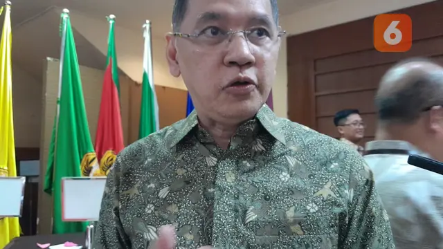 Rektor Unpad Prof. Dr. dr. Arief Sjamsulaksan Kartasasmita, Sp.M(K), M.Kes., PhD. (Foto: Benedikta Desideria/Liputan6.com)