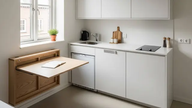 Model Dapur Kecil yang Bisa Jadi Tempat Masak, Kerja, dan Santai