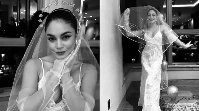 Vannesa Hudgens membagikan momen bridal shower sebelum ia menikahi tunangannya, Cole Tucker.