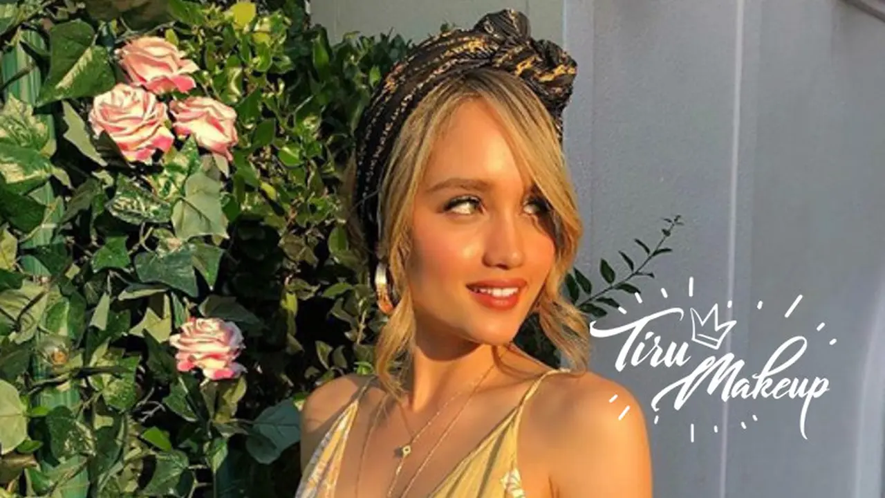 Tiru Makeup: Gemas! Cinta Laura dengan Riasan Mata Unik