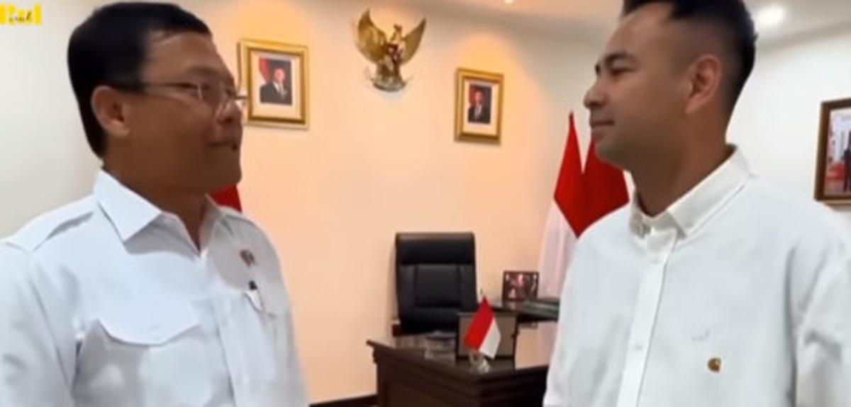 Raffi Ahmad Review Kantor Utusan Khusus Presiden,